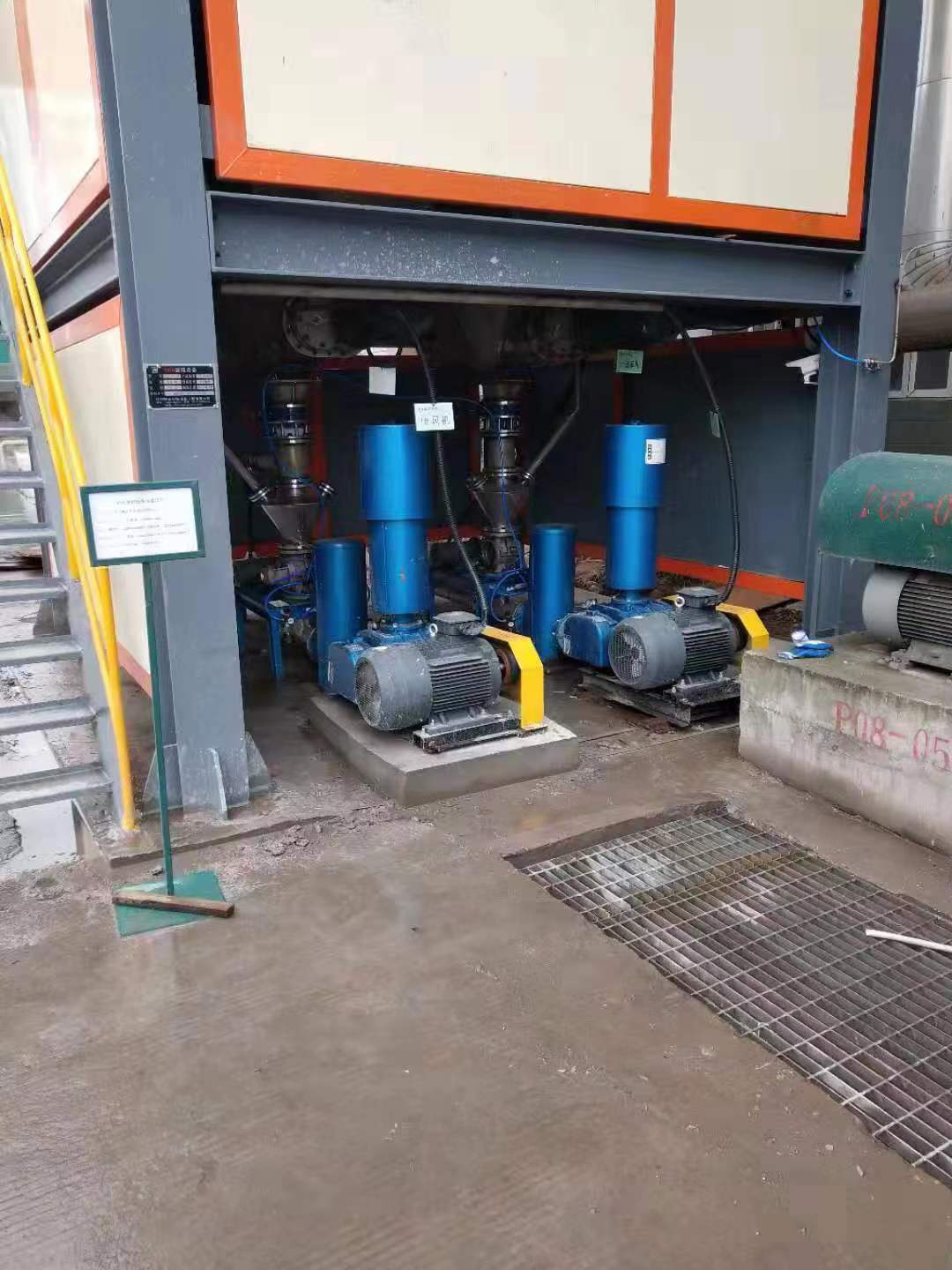 諾德工控的氣力輸送現(xiàn)場(chǎng)